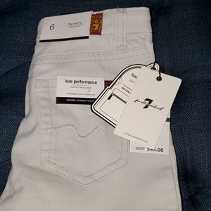 NEW 7 for all mankind Girls Skinny Jeans